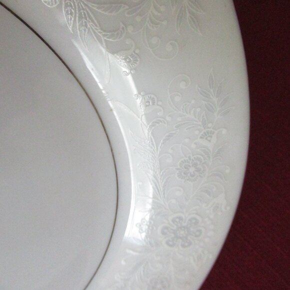 Crown Ming Royal Palm 4 salad dessert plates Jian Shiang 7-1/2" - Picture 4 of 8